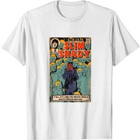 Eminem - T-shirt Parodie Art Comic The Real Slim Shady pour hommes — T-shirts pour hommes