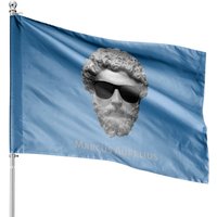 Drapeaux de maison Marcus Aurelius Empereur Stoïque Légende — Drapeaux décoratifs