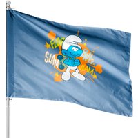 The Smurfs Tlv Hefty Smurf House Flags