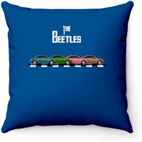 The Beetles On Abbey Road Throw Pillows for Cover Only