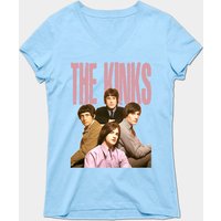 T-shirt pour hommes The Kinks en noir