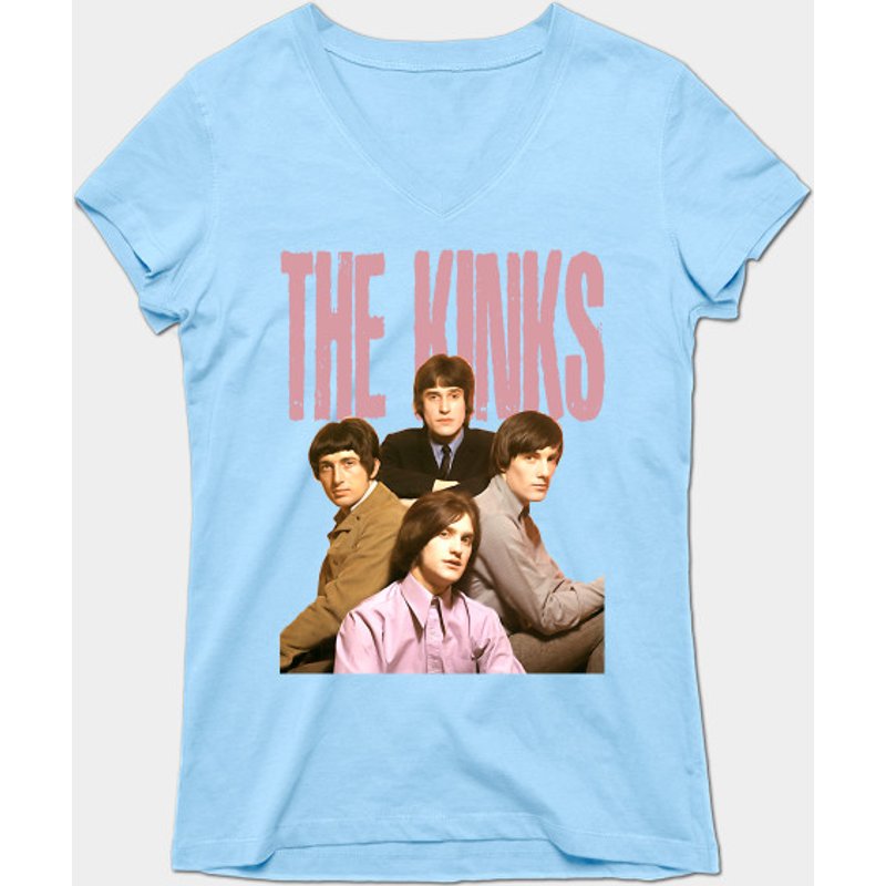 The Kinks Men's T-Shirt in Black — Mens T Shirts