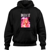 Hoodie Portrait Rose Fluo Doja Cat pour Unisexe — Sweats à capuche pour hommes