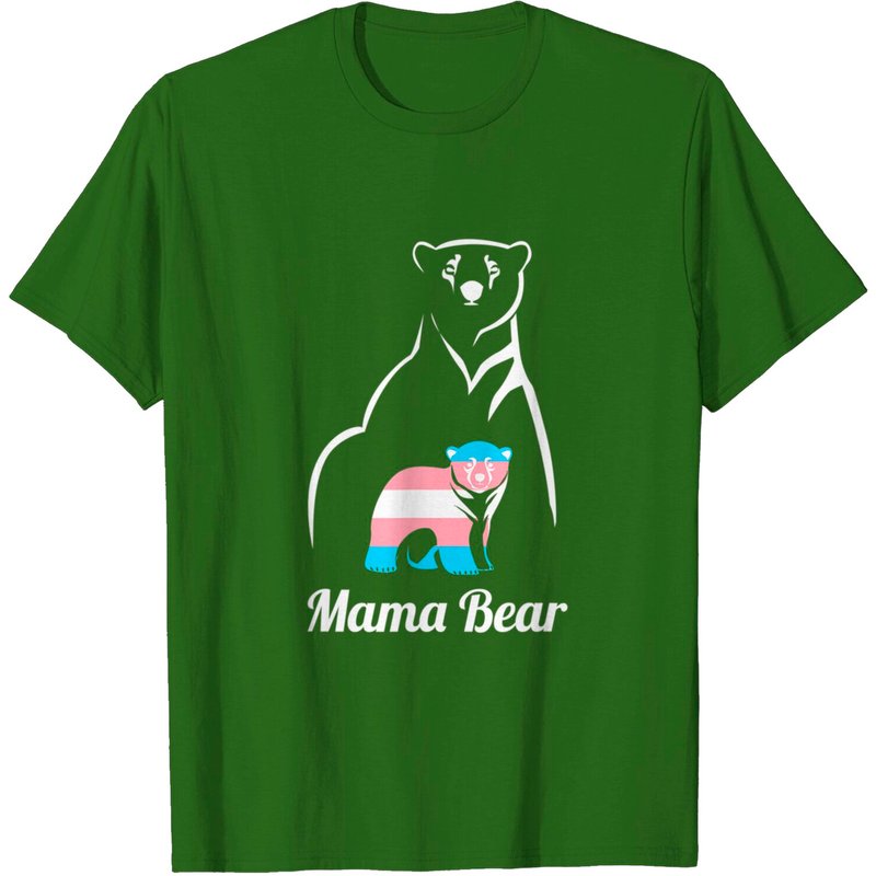 T-shirt Mama Bear LGBTQ Trans Enfant Transgenre pour Hommes — T-shirts pour hommes