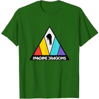 T-shirt pour hommes Imagine Dragons : Logo Triangle