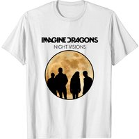 T-Shirt Imagine Dragons Night Vision pour hommes