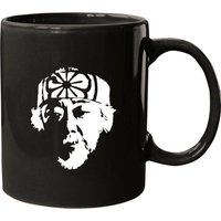 Mr Miyagi Karate Kid 80s Movie Black Mug