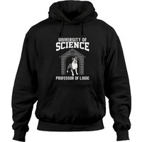 Hoodie Syllogistique du Professeur de Logique de l'Université des Sciences — Sweats à capuche pour hommes