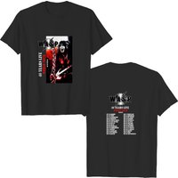 T-shirt pour hommes Wasp 40 Years Live World Tour 2022