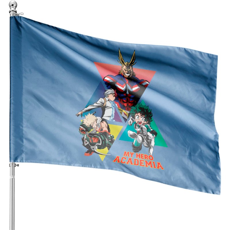 MHA My Hero Academia Graphic House Flag — Decorative Flags