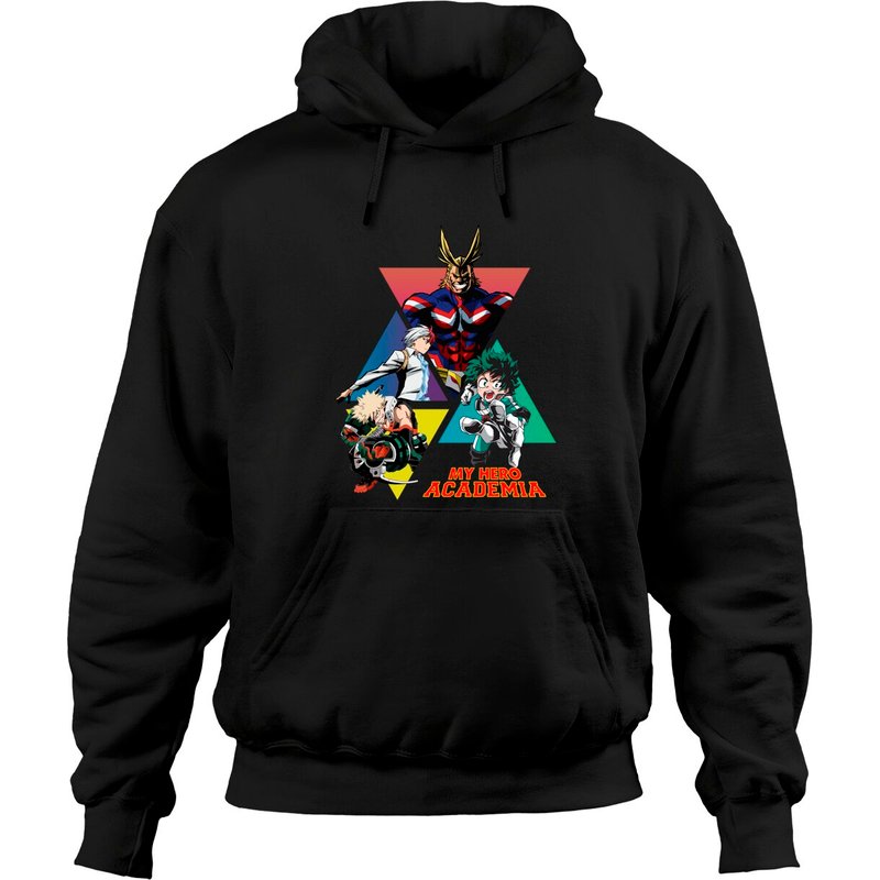 MHA My Hero Academia Hoodie Graphique Unisexe — Sweats à capuche pour hommes