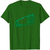 Steam Deck Transparent Design Classic T-Shirt for Men — Mens T Shirts