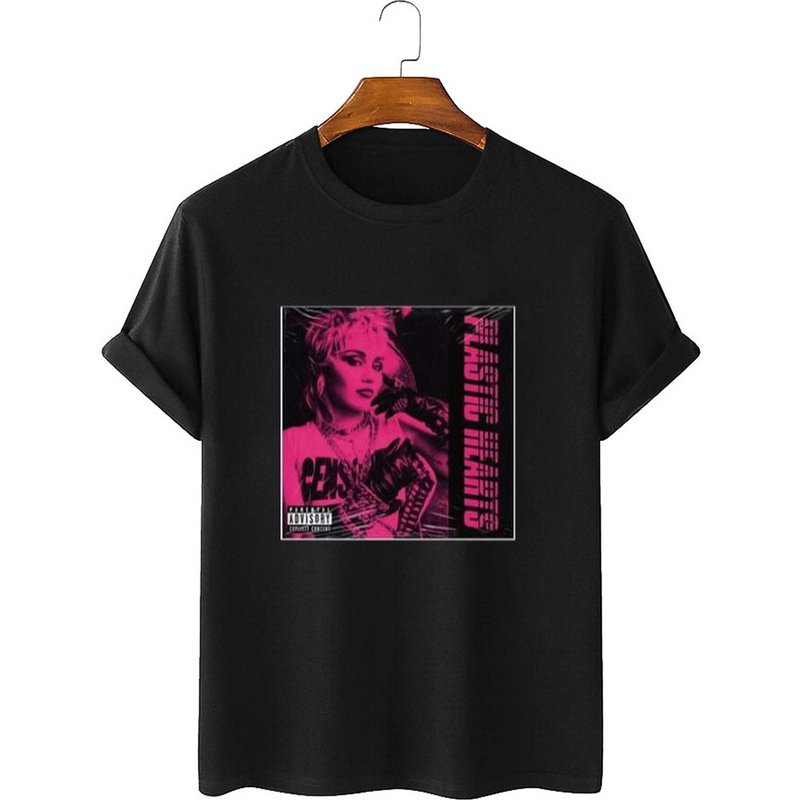 Miley Cyrus Men's T-Shirt in Black — Mens T Shirts