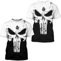 T-shirt 3D Viking Valhalla pour hommes et femmes