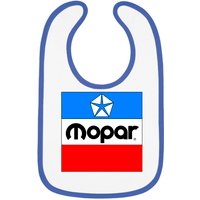 Classic Mopar Block Logo Baby Bibs