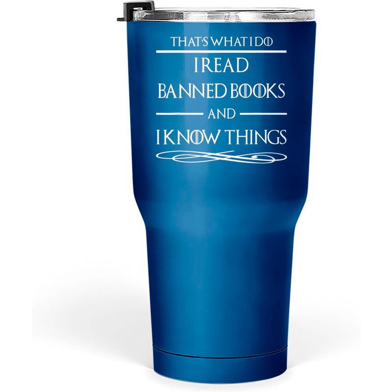Gobelet "J'ai lu des livres interdits" 30 oz — Tasses et gobelets