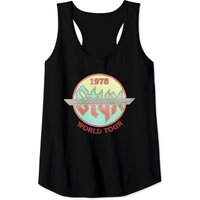 Débardeur Styx Circle 1978 Tournée Mondiale pour Hommes