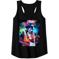 Débardeurs Jimi Hendrix pour hommes en noir