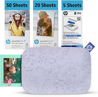 Imprimante photo instantanée HP Sprocket 2x3 avec 75 feuilles — Imprimante photo