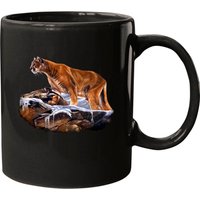 Mountain Lion Cougar Mugs - Customizable Ceramic Mug