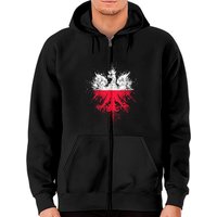 Hoodie Zippé Fierté Aigle Polonais
