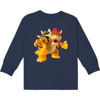T-shirt à manches longues pour enfants Mario Super Mario Bowser 3D
