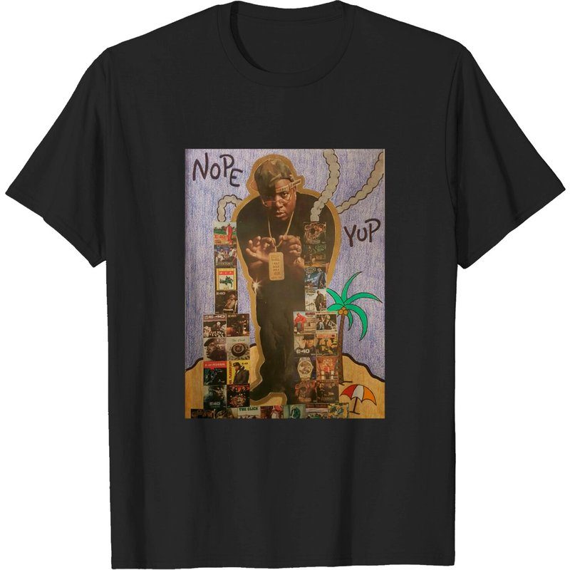 T-shirt ajusté E-40 Discography pour hommes