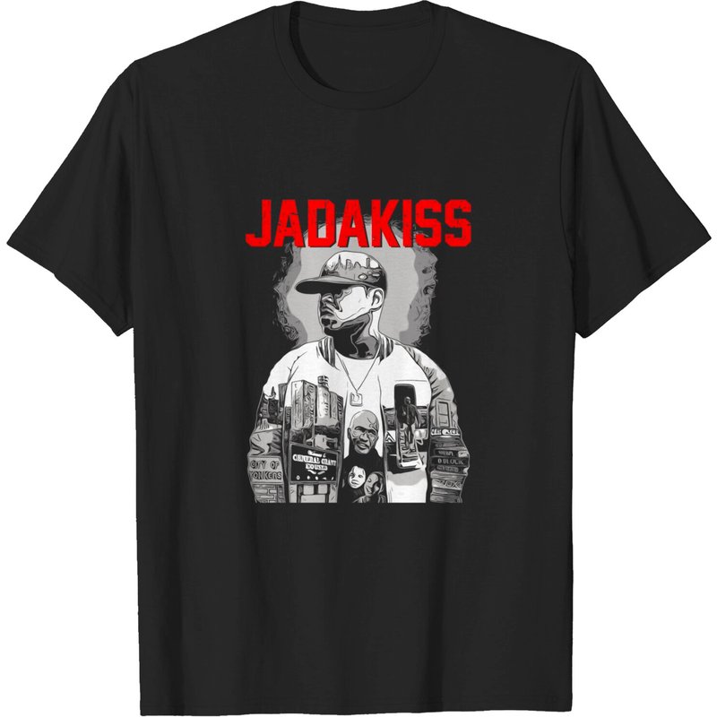 T-shirt Essentiel Jadakiss pour hommes en noir — T-shirts pour hommes