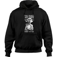 Dobby Shall Not Harm Hoodie Noir pour Hommes Harry Potter — Sweats à capuche pour hommes