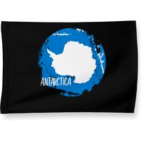 Antarctica Flag Painting Style House Flags — Decorative Flags