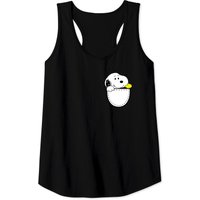 Snoopy and Woodstock Inside Pocket Tank Top for Men — Mens T Shirts