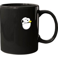 Mug en céramique Snoopy et Woodstock dans la poche ensemble