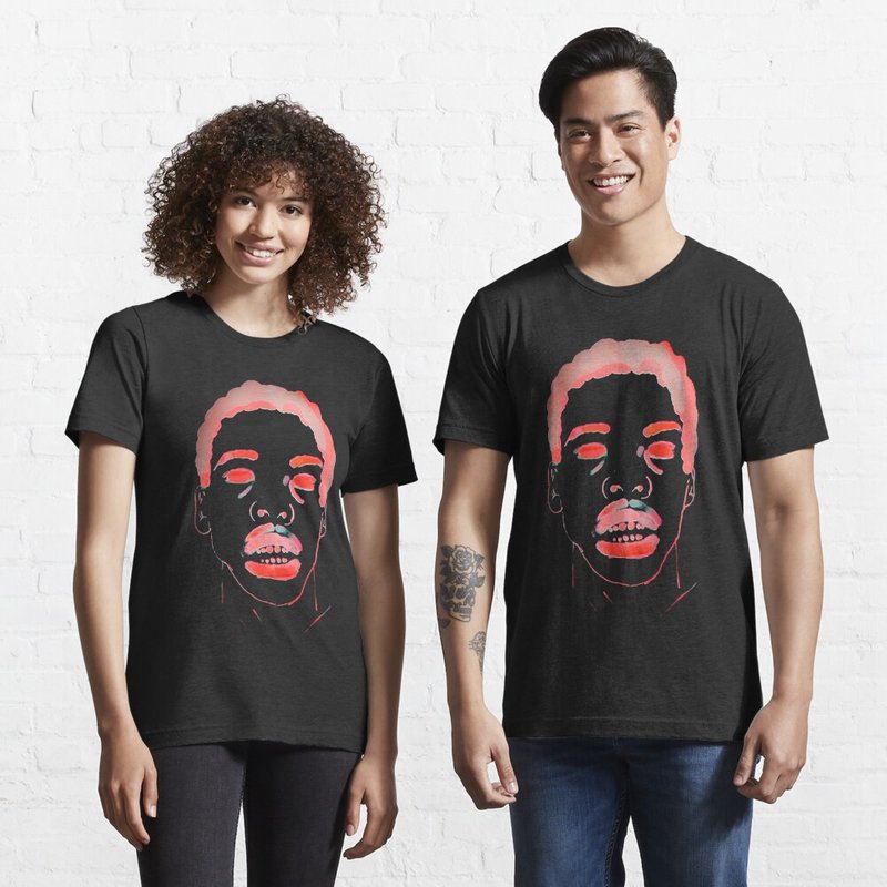 T-shirt Essentiel Earl Sweatshirt pour hommes en noir — T-shirts pour hommes