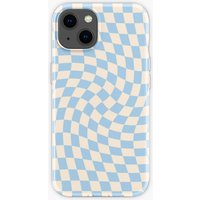 Check II - Baby Blue Twist iPhone Case
