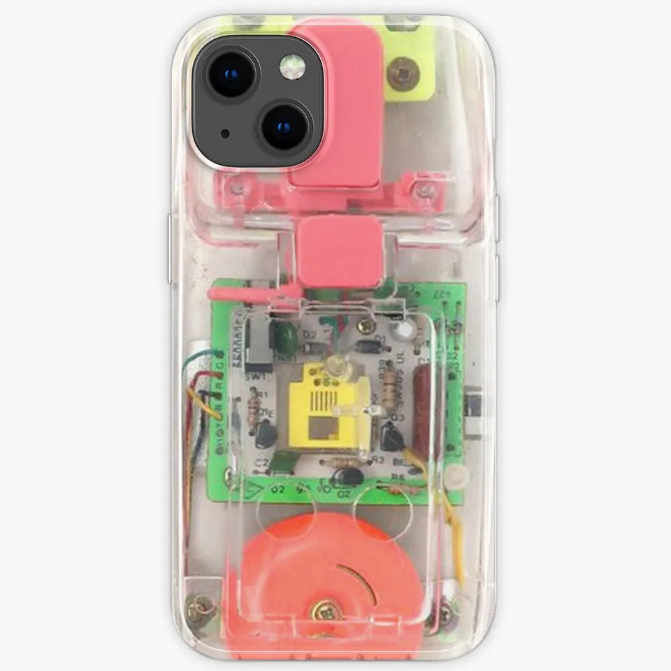 Conairphone Neon Brights iPhone Case - 80's Eighties Transparent — Phone Case