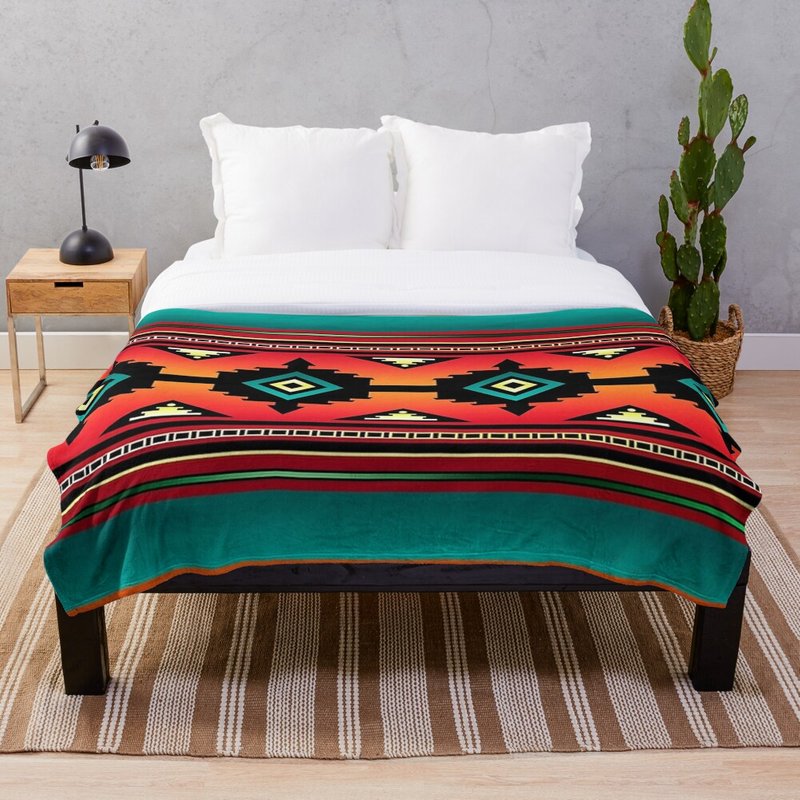 Canyon Navajo Throw Blanket — Throw Blankets