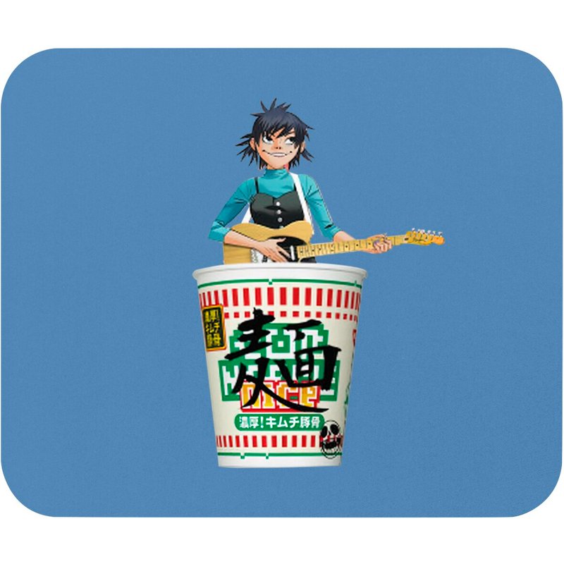 Noodle In Noodle - Gorillaz Mouse Pads — Mouse Pads & Desk Mats