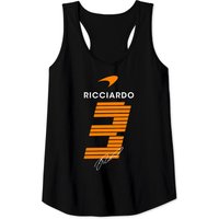 Daniel Ricciardo Men's Black Tank Top — Mens T Shirts