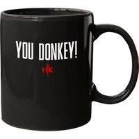 Official Hell's Kitchen You Donkey! Mug - Black Ceramic — Mugs & Tumblers