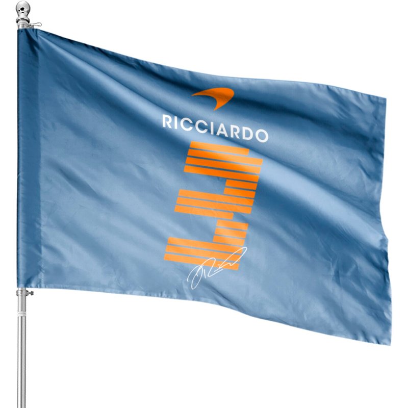 Daniel Ricciardo House Flags - Double-Sided Print — Decorative Flags