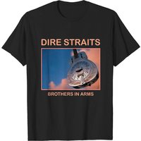 T-shirt Essentiel Dire Straits pour Hommes en Noir — T-shirts pour hommes