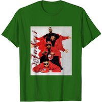 T-shirt classique Jodeci pour hommes en noir
