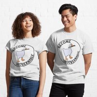 T-shirt classique Untitled Goose Become Ungovernable pour hommes