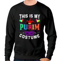 This Is My Purim Costume Unisex Sweatshirt — Mens Hoodies