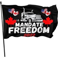Drapeau de Maison Freedom Convoy 2022 pour Usage Extérieur — Drapeaux décoratifs