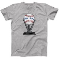 T-shirt Homme/Unisexe Babe Ruth Ball Signée — T-shirts pour hommes
