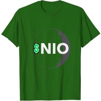T-shirt classique Nio To The Moon pour hommes en noir — T-shirts pour hommes