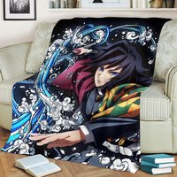 Giyu Tomioka Demon Throw Blanket