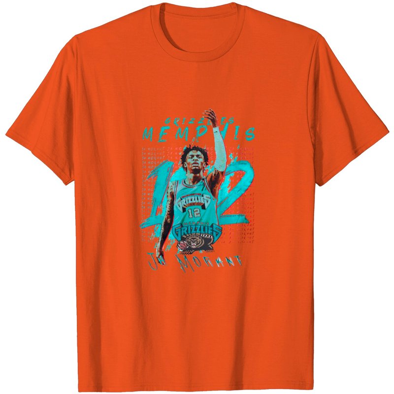 T-shirt Ja Morant, Basketball Memphis Grizzlies — T-shirts pour hommes