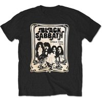Sabbath Unisex Tee World Tour 1978 for Men — Mens T Shirts